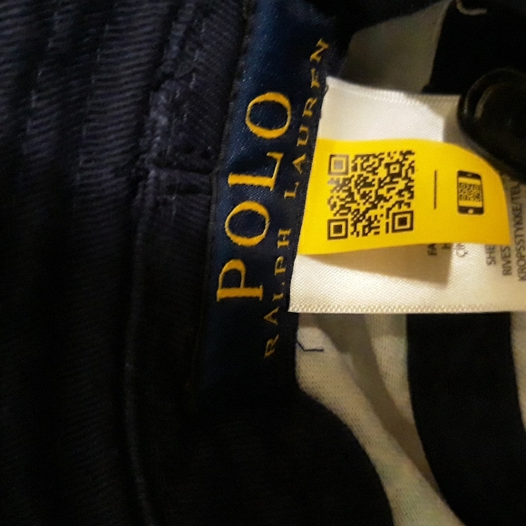 NWT Polo Ralph Lauren Hawiaan Bear Chino Bucket Hat - Navy Multi - Picture 11 of 12